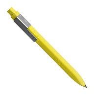 Фото Кулькова ручка Moleskine Click 1,0 мм жовта EW41BM610