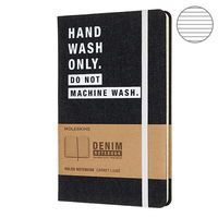 Блокнот Moleskine Hand Wash середній чорний LCDNQP060H