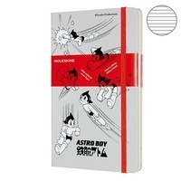 Блокнот Moleskine Astro Boy середній сірий LEABQP060G26