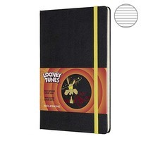 Блокнот Moleskine Looney Tunes середній чорний LELTQP060WL