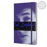 Блокнот Moleskine Bob Dylan середній фіолетовий LEBDQP060B