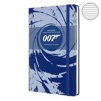 Блокнот Moleskine James Bond середній синій LEJB02QP060B