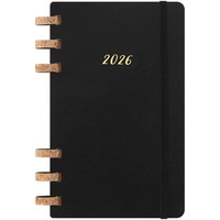 Фото Щотижневик Moleskine 2026 Spiral середній М'який Чорний 8056999276478